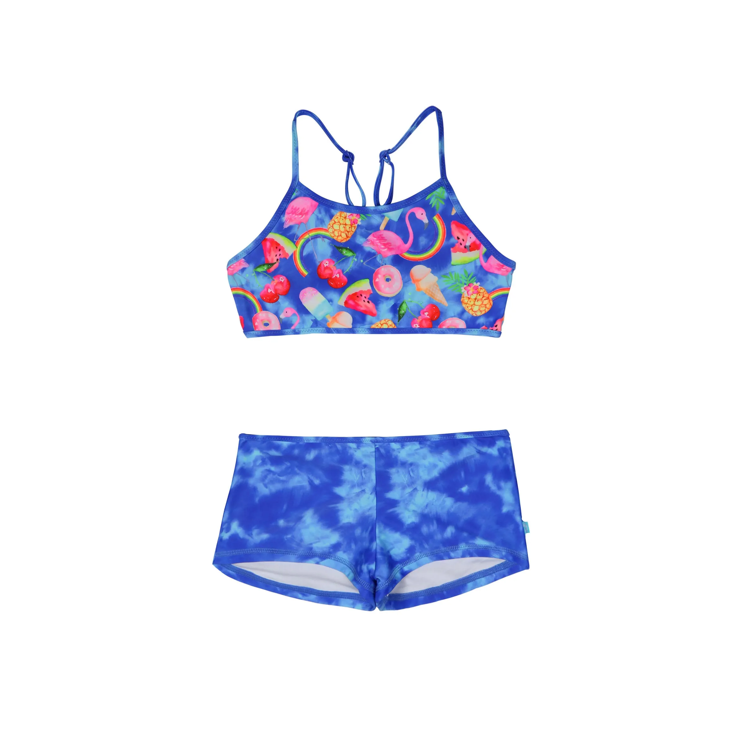 1205 Tropical Punch Boyleg Bikini
