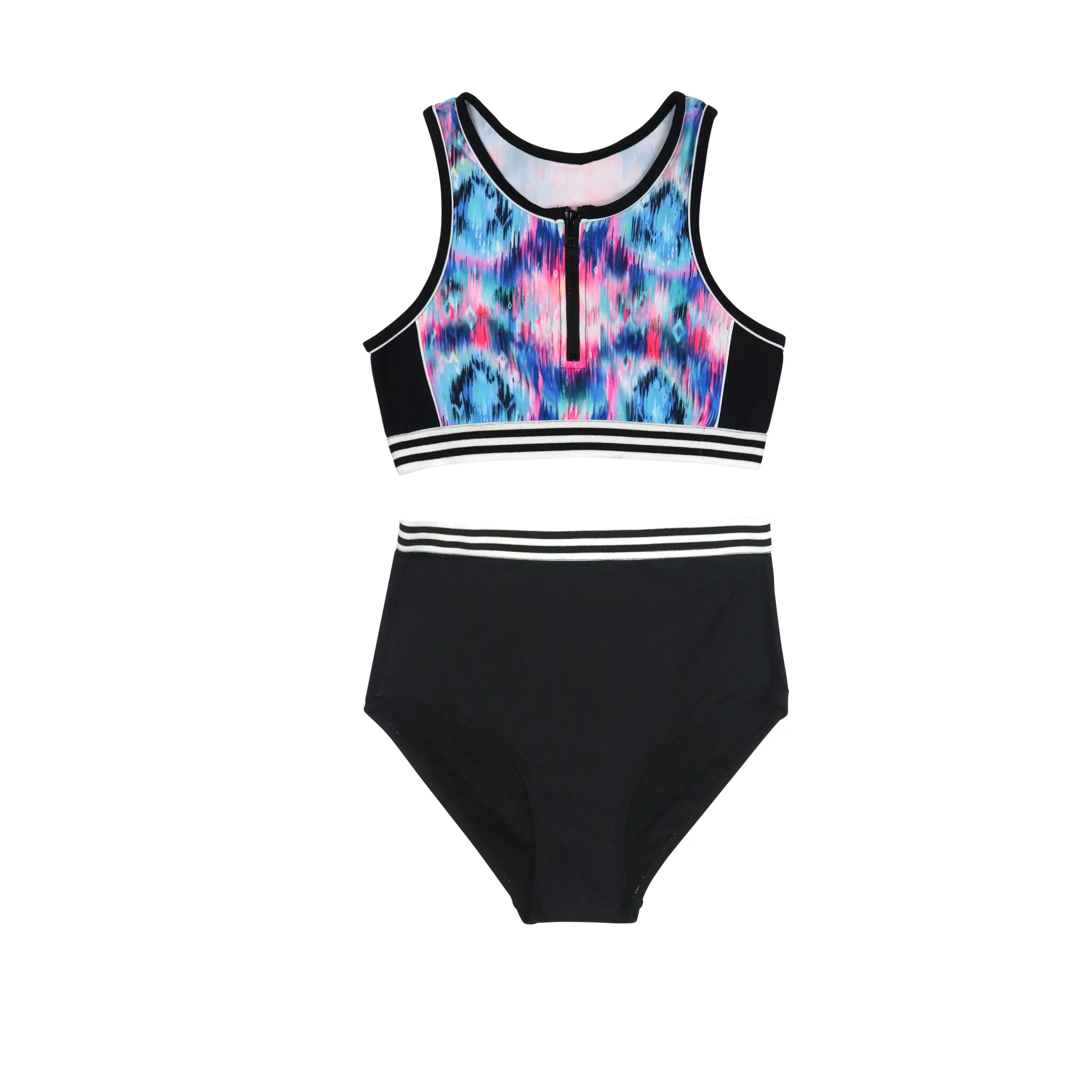 1313 Summer Tribe Crop Bikini
