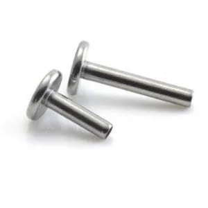 14g with 16g Hole Titanium Internally Threaded Flat Back Labret Post