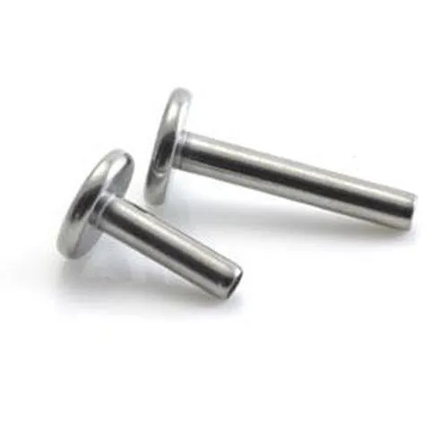 14g with 16g Hole Titanium Internally Threaded Flat Back Labret Post