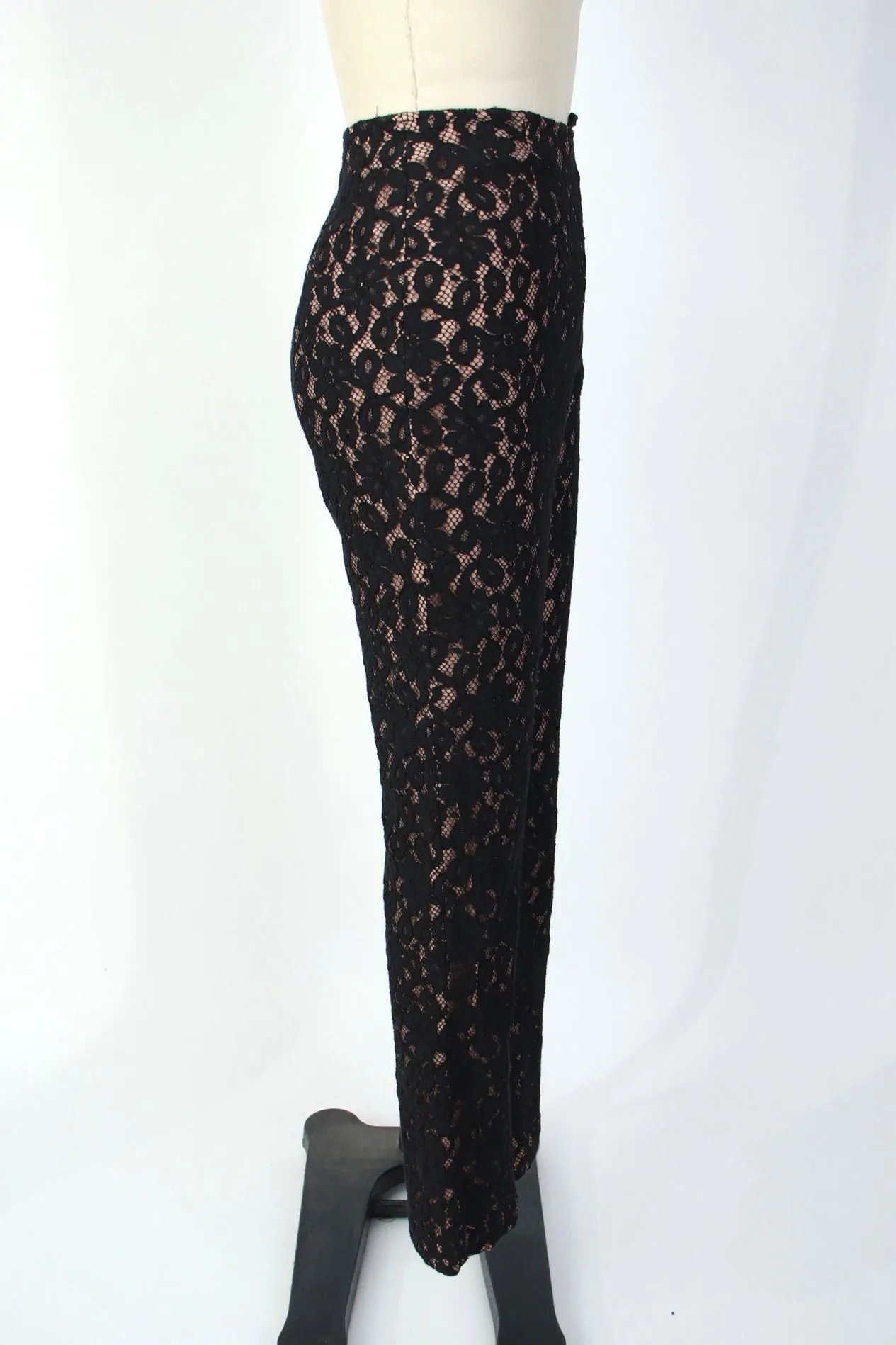1960s Floral Lace Pant Set*