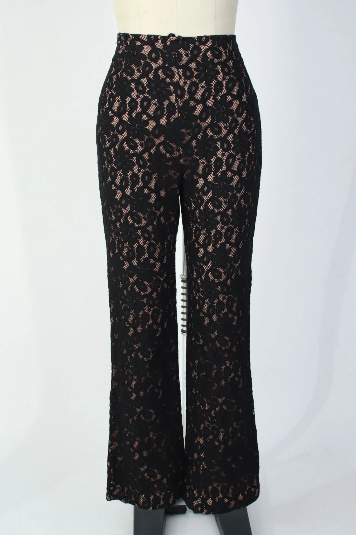 1960s Floral Lace Pant Set*