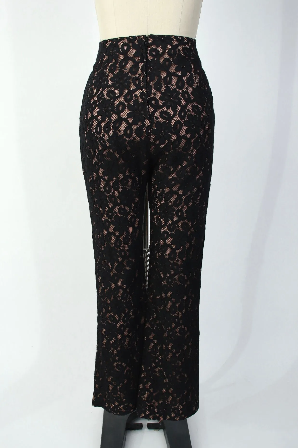 1960s Floral Lace Pant Set*