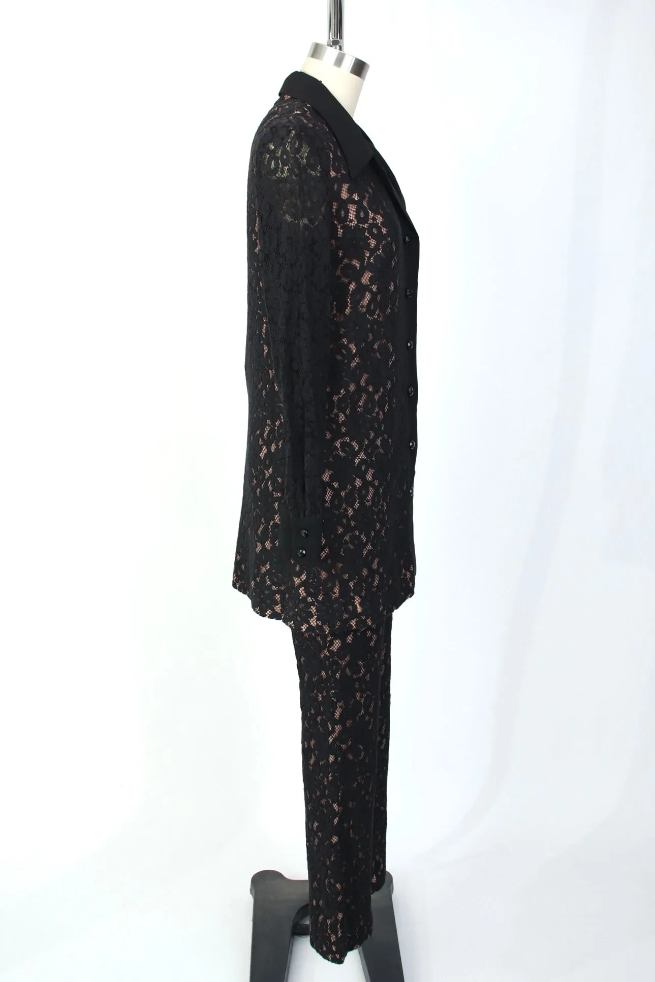 1960s Floral Lace Pant Set*