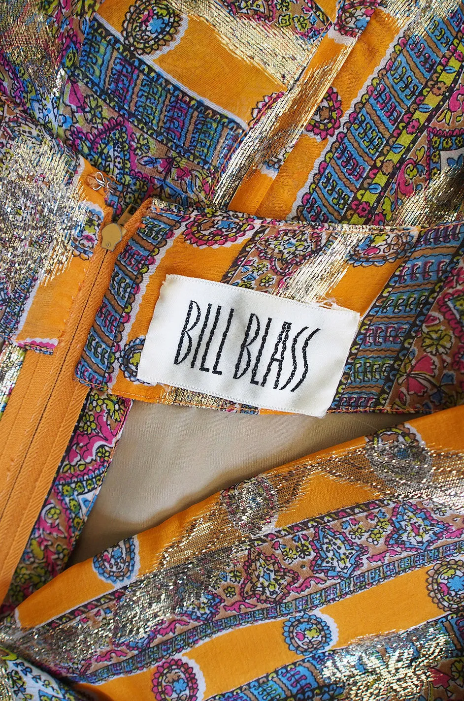 1967 Handkerchief Hem Bill Blass Gown