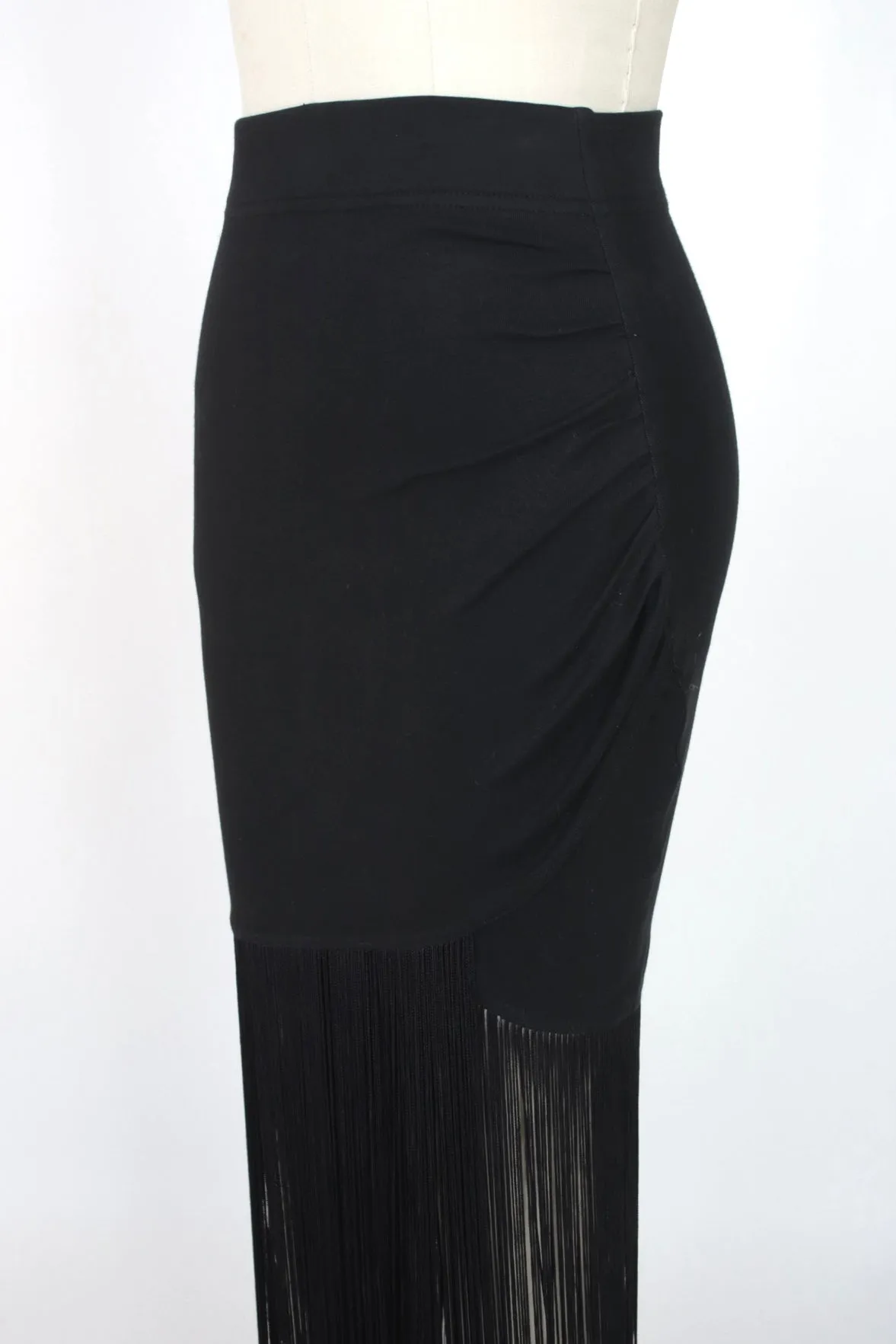 1980s Contempo Casuals Fringe Bustier Set