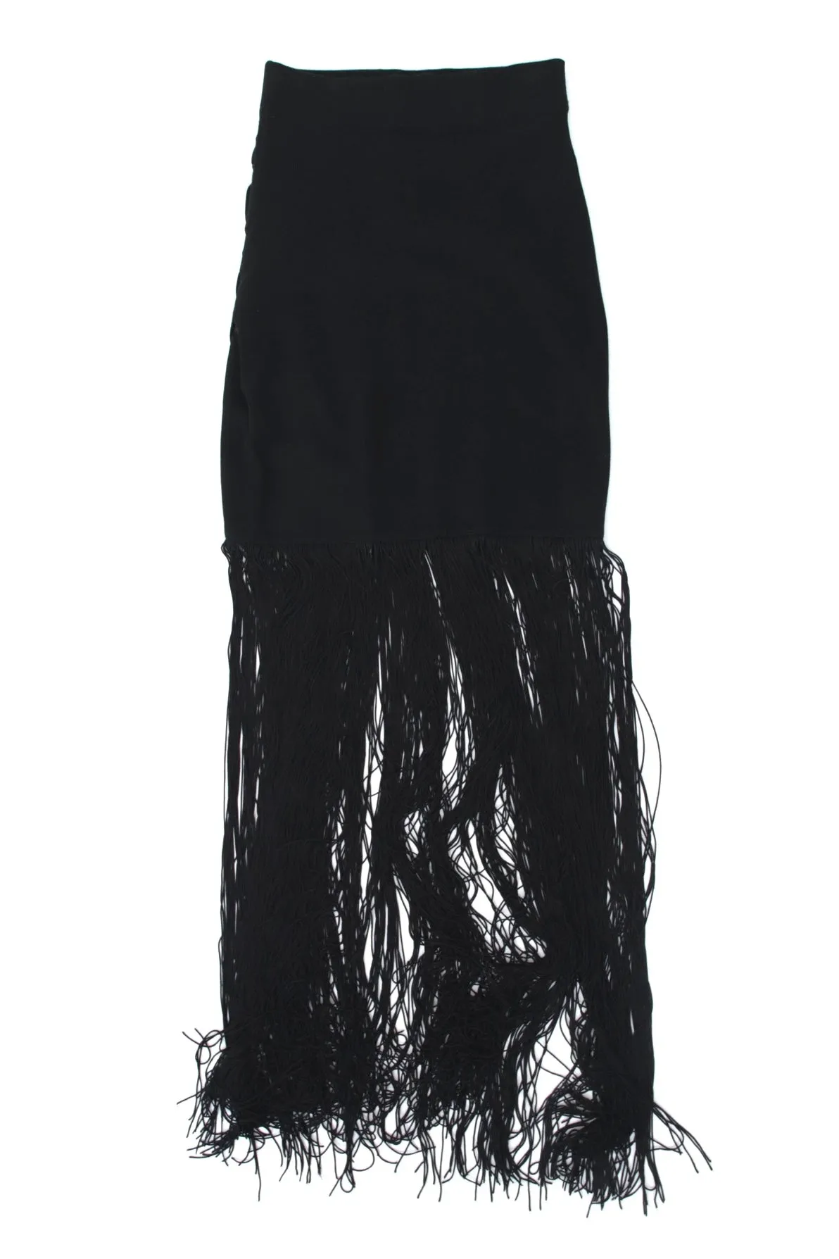 1980s Contempo Casuals Fringe Bustier Set