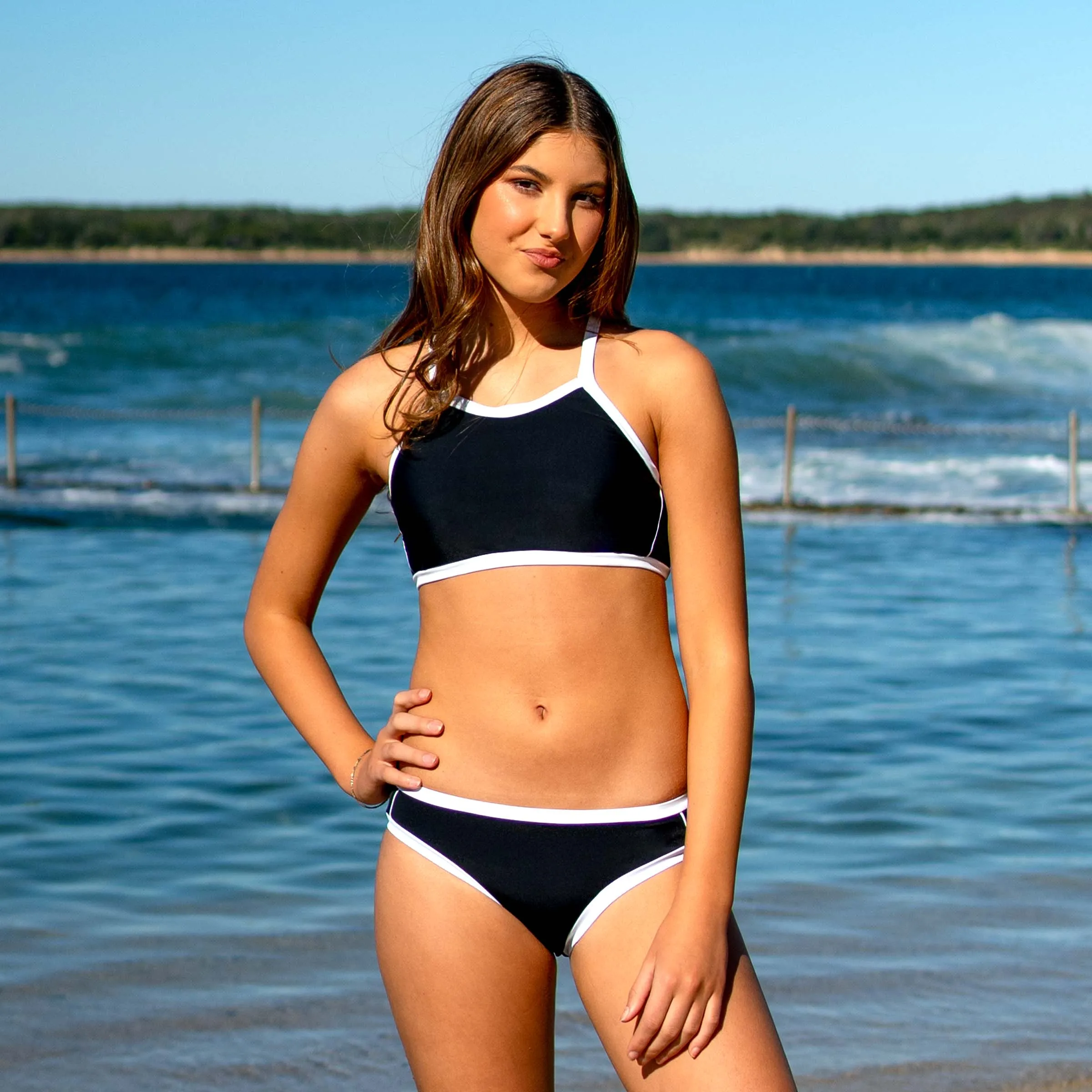 2058 Salty Action Tank Bra