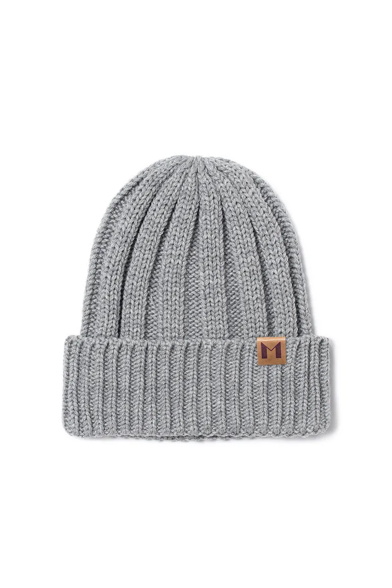 ABB10V - Manhattan hat co. Basic rib knit cuffed beanie