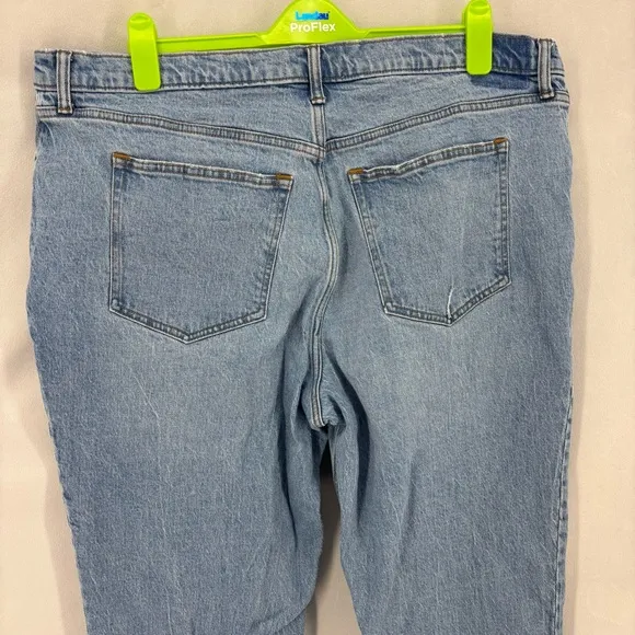 Abercrombie &amp; Fitch 90’s Straight Women's 35 Blue Jeans ultra high rise 20 S