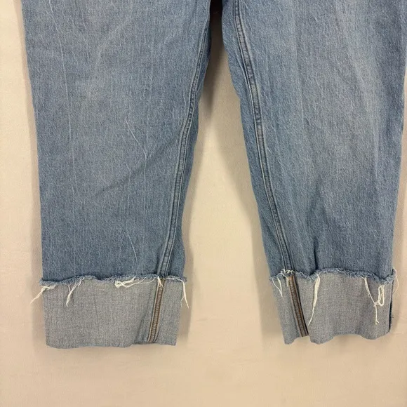 Abercrombie &amp; Fitch 90’s Straight Women's 35 Blue Jeans ultra high rise 20 S