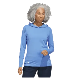 Adidas Ladies Performance Golf Hoodie - Blue
