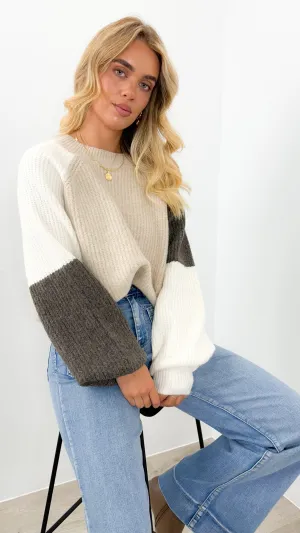 AGNES KNIT - BEIGE
