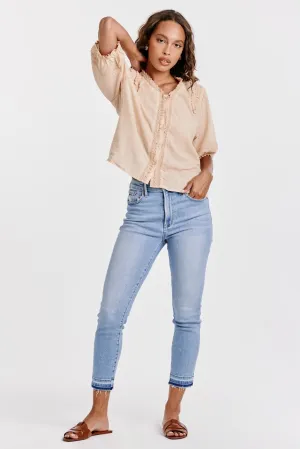 Aiya Lace Trim Shirt