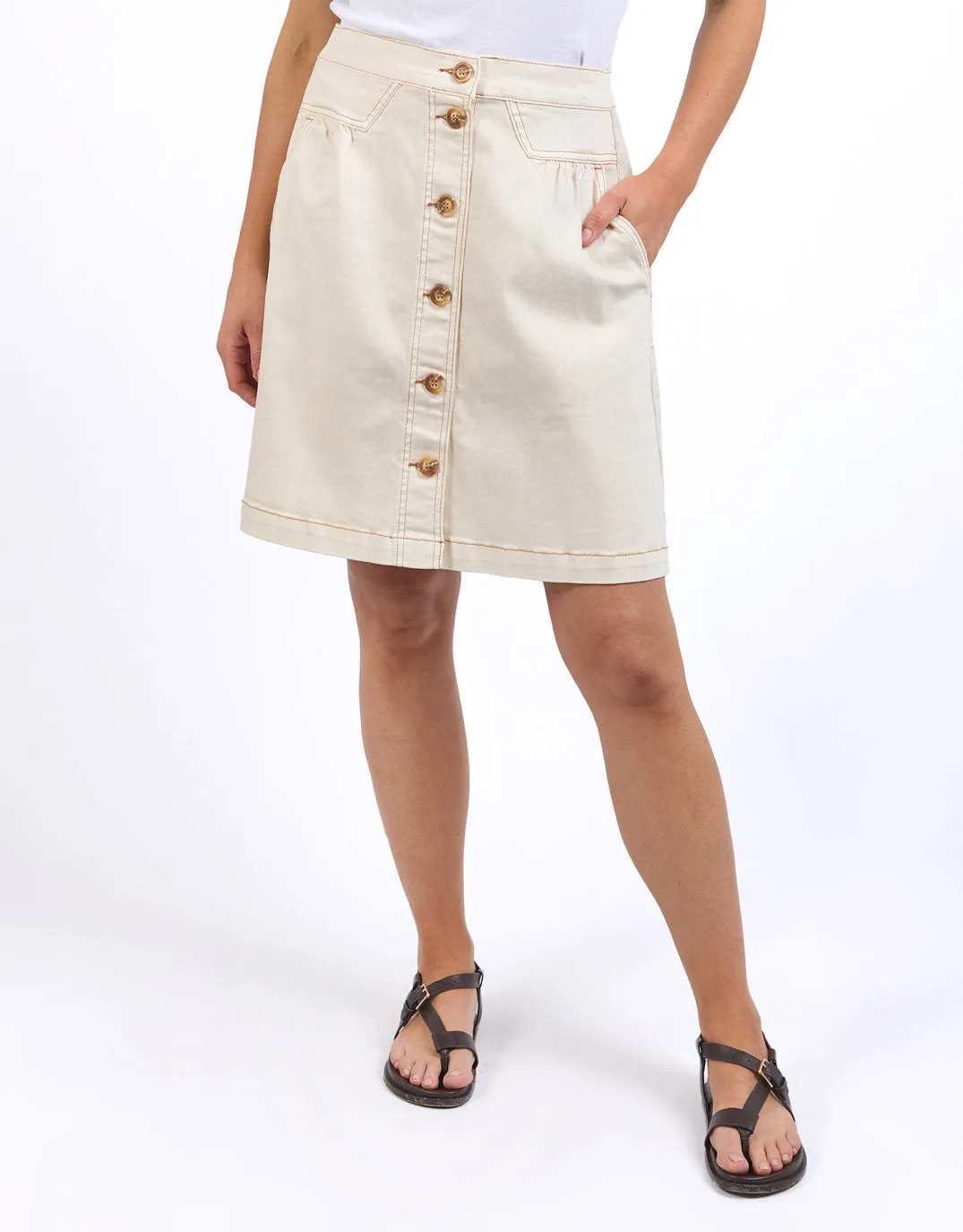 Amanda Skirt - Ecru