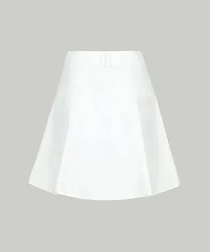 Anell Golf Slim Fit Full Skirt - White