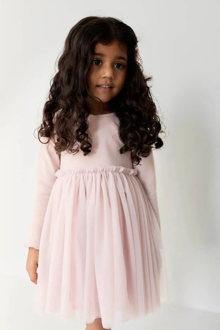 Anna Tulle Dress - Heather Haze