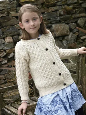 Aran Cable Fisherman Cardigan