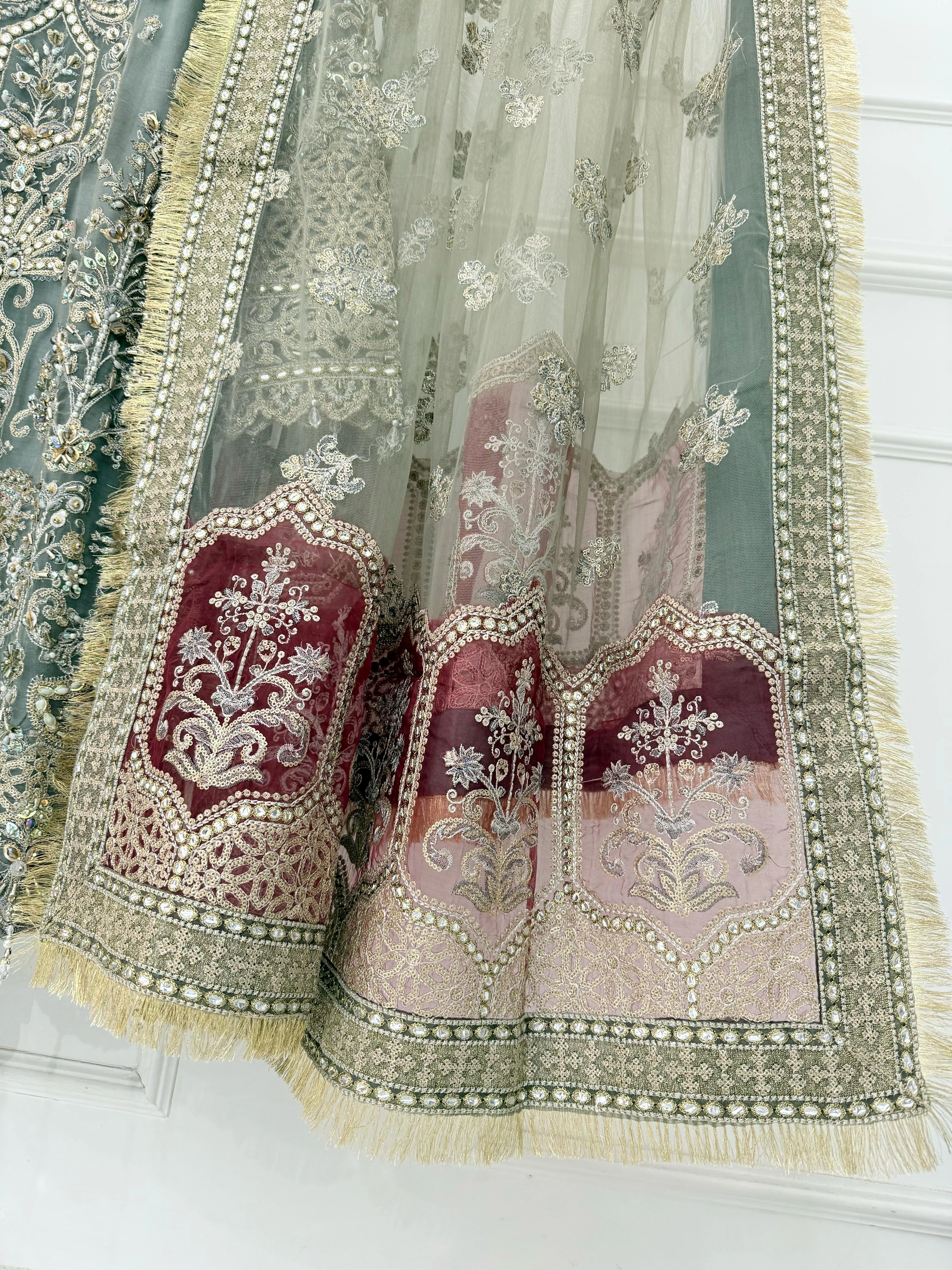 ARWS-01 - Grey - Readymade - ARW Chiffon Collection 2025