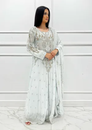 ARWS-07- Ferozi - Readymade - ARW Chiffon Collection 2025