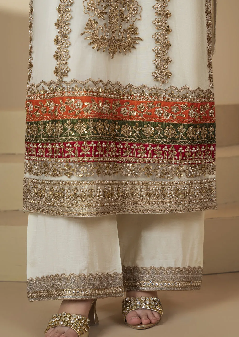 ARWS-13-  White - Readymade - ARW Chiffon Collection 2025