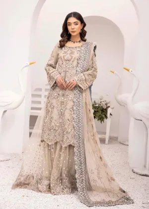 ARWS-14-  Brown - Readymade - ARW Chiffon Collection 2025