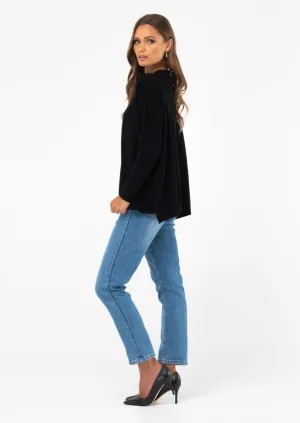 Ava Knit Top Black