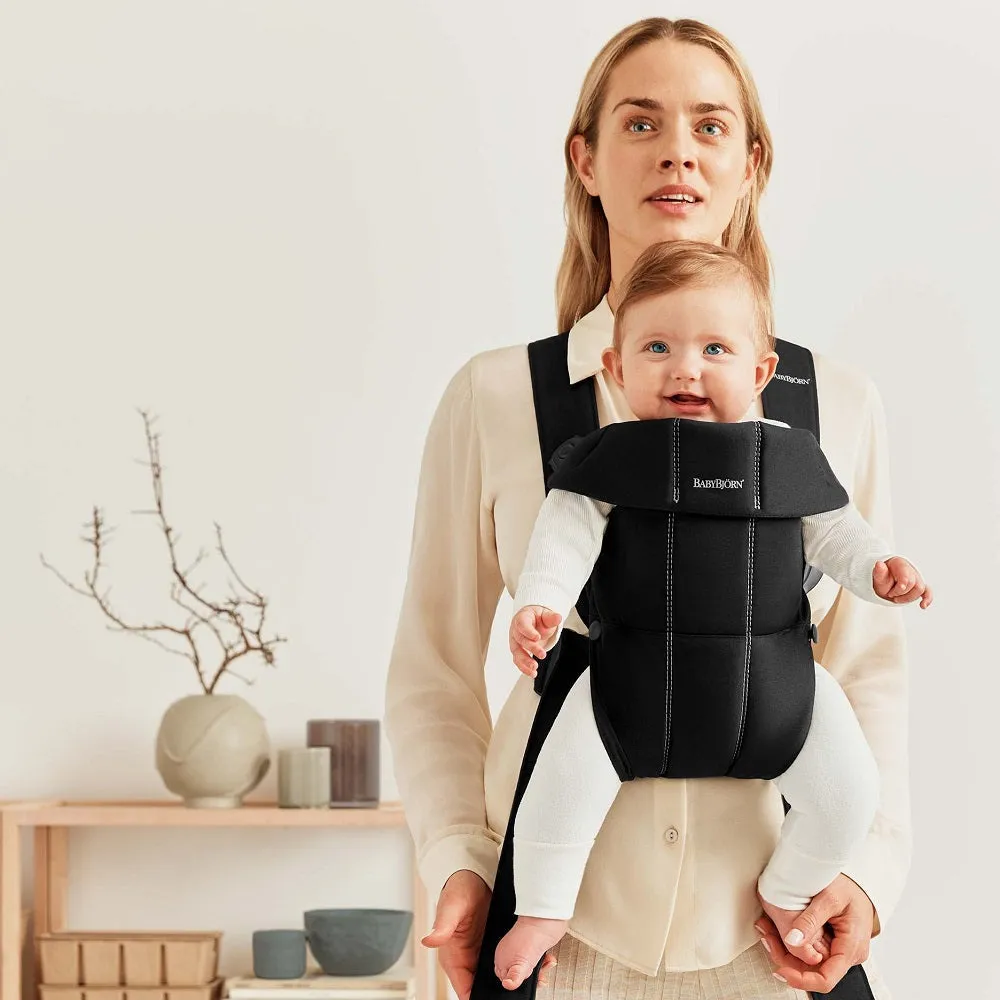 Baby Bjorn Baby Carrier Mini Cotton (Black)