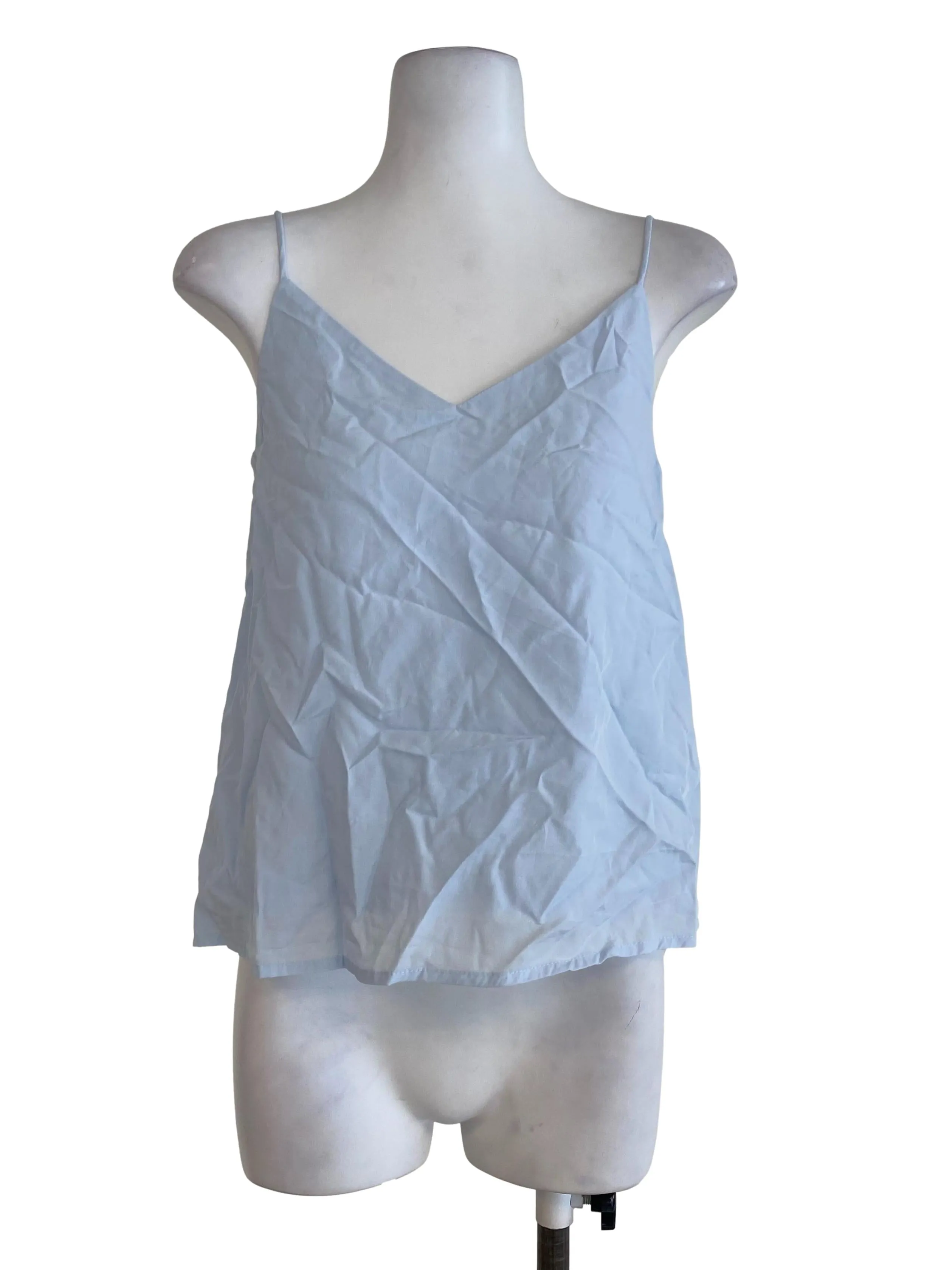 Baby Blue Plain Tank Top