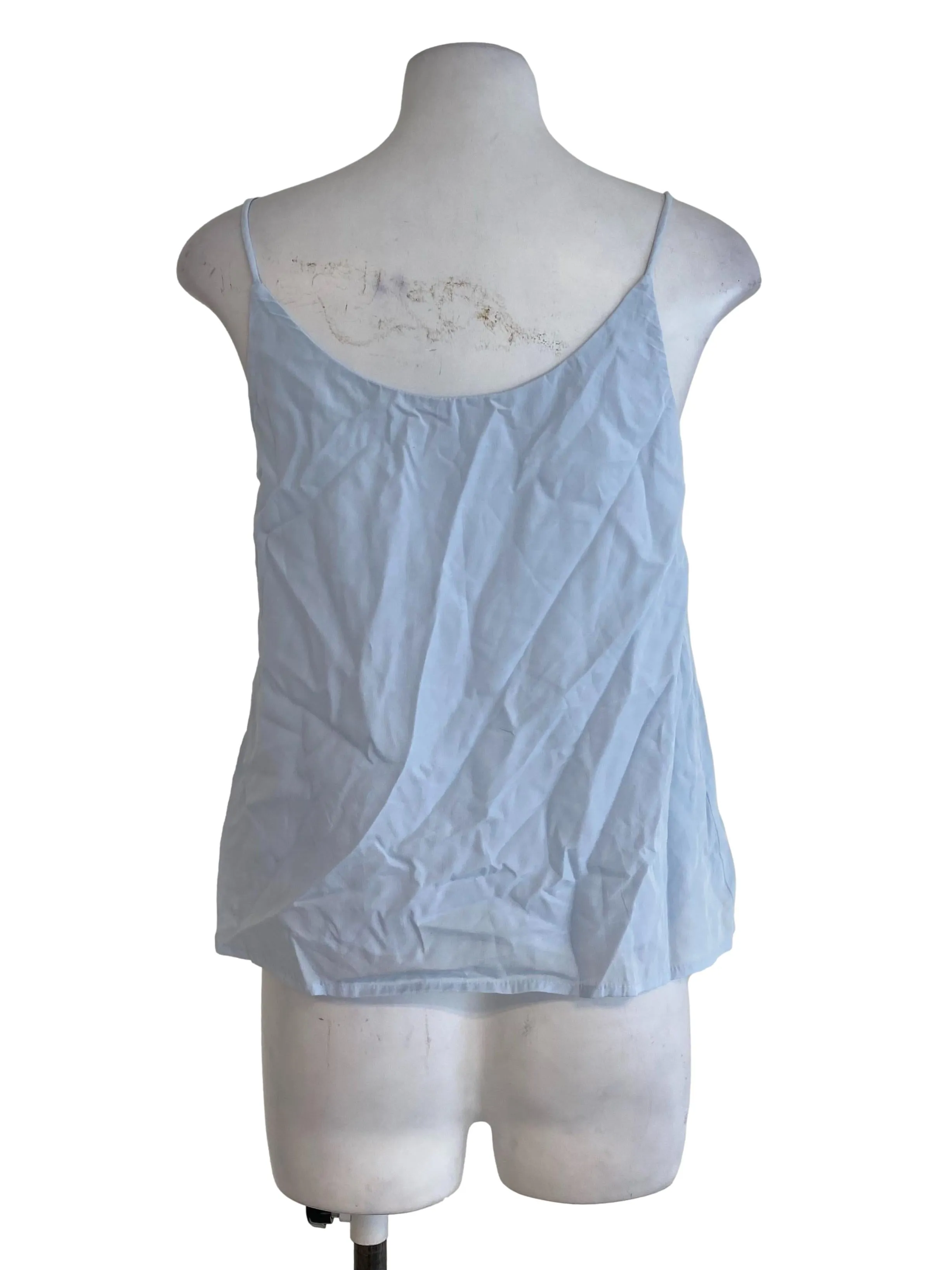Baby Blue Plain Tank Top