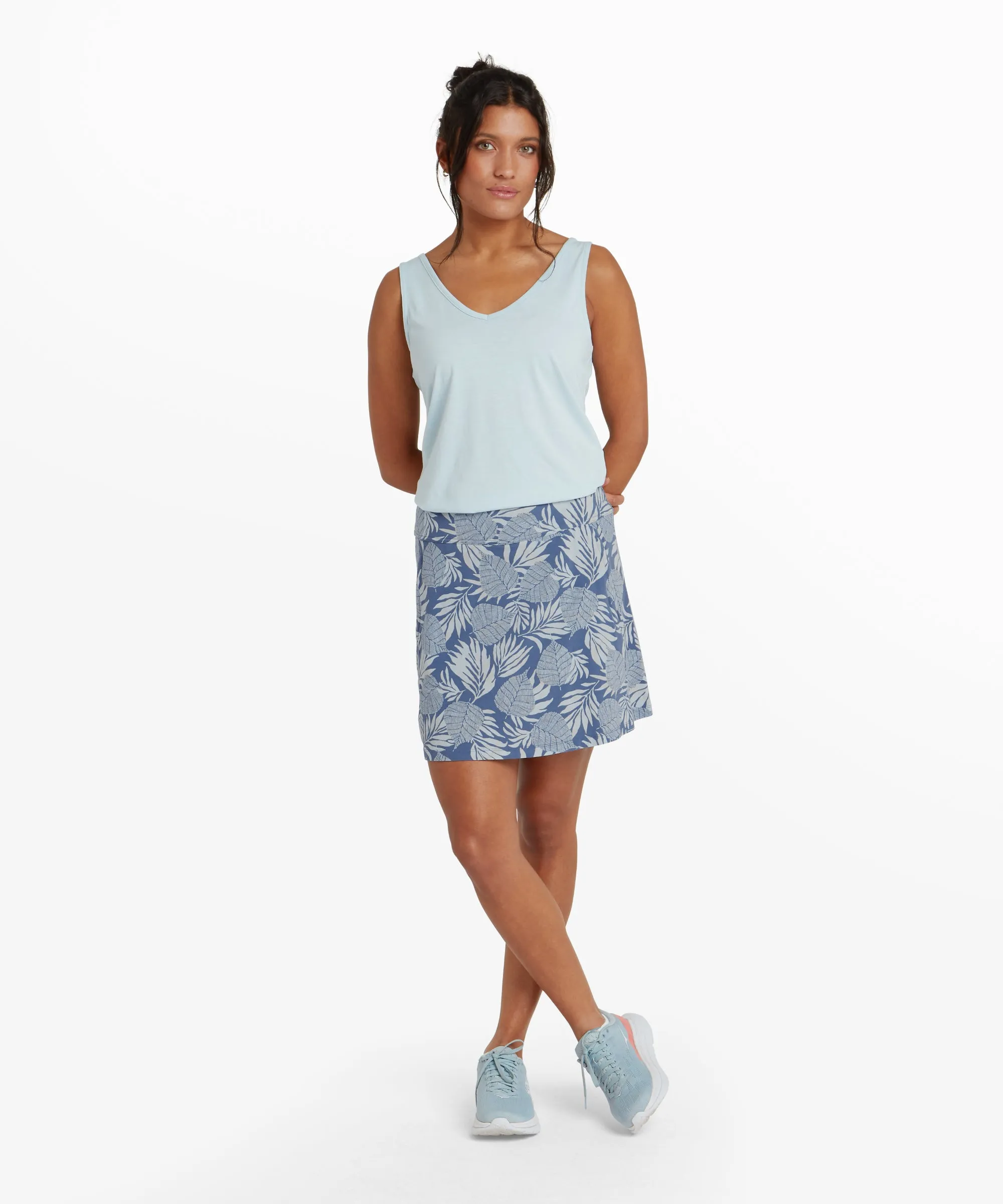 Bali V-Neck Tank Top - Sky