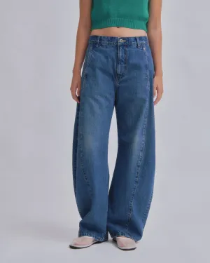 Barrel Denim in Light Blue