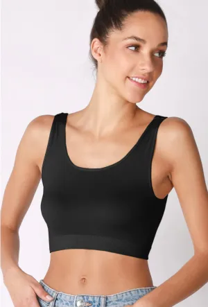 Basic Crop Top - Black