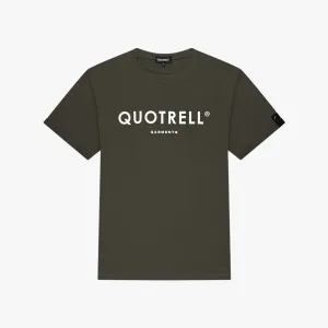 BASIC GARMENTS TEE | ARMY/WHITE
