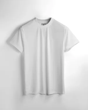 Basic Regular Fit T Shirts Unisex White