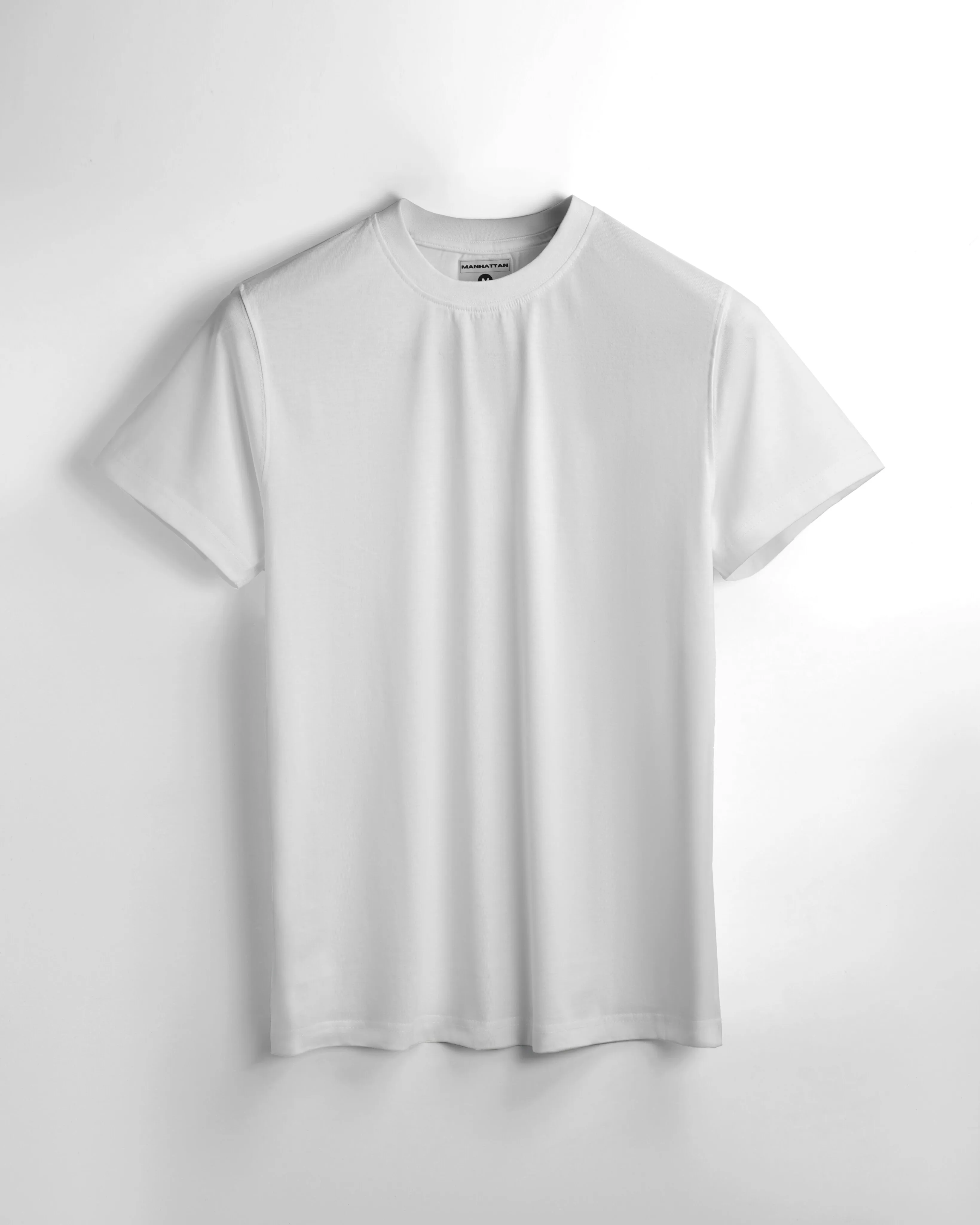 Basic Regular Fit T Shirts Unisex White