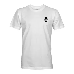 BASIC SKULL ON WHITE