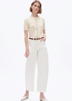 Bayeas High Waisted Barrel Leg Jeans