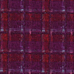 Benartextures by Benartex CROSSHATCH/PURPLE, RED