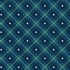 Bias Plaid Basics by Henry Glass Fabrics NAVY