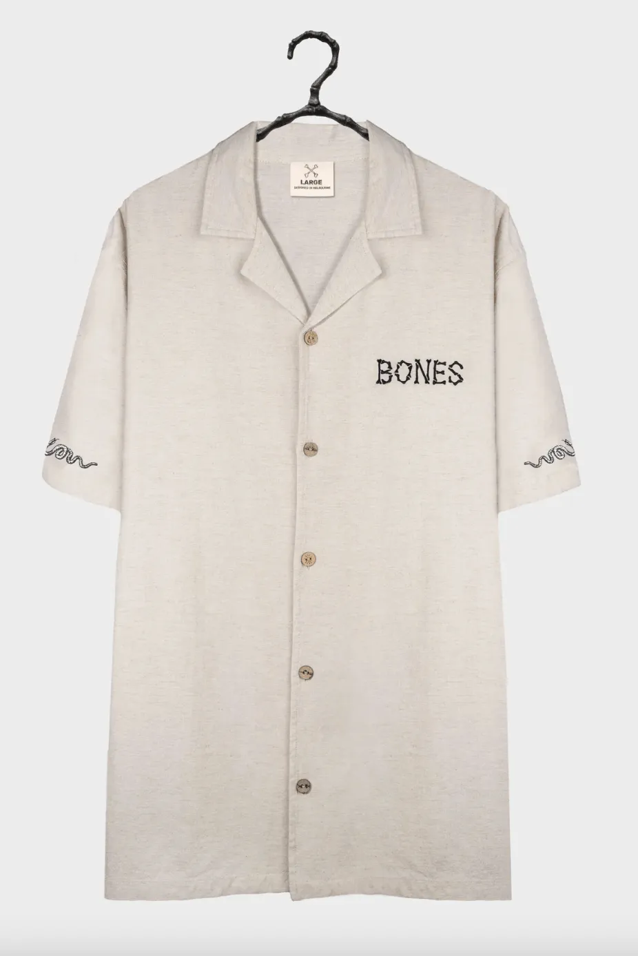 BILLY BONES CLUB CLUB RASKAL BOWLO SHIRT - SAND
