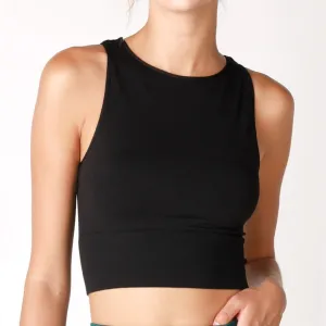 Black Crop Top
