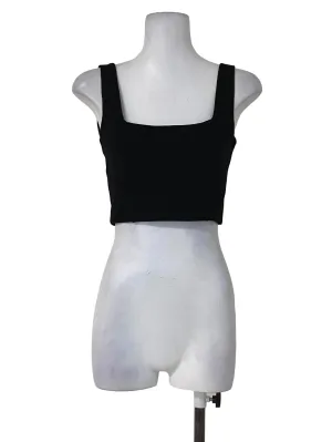 Black Plain Tank Top LB