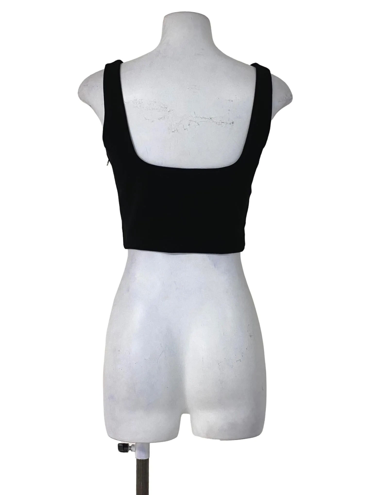 Black Plain Tank Top LB