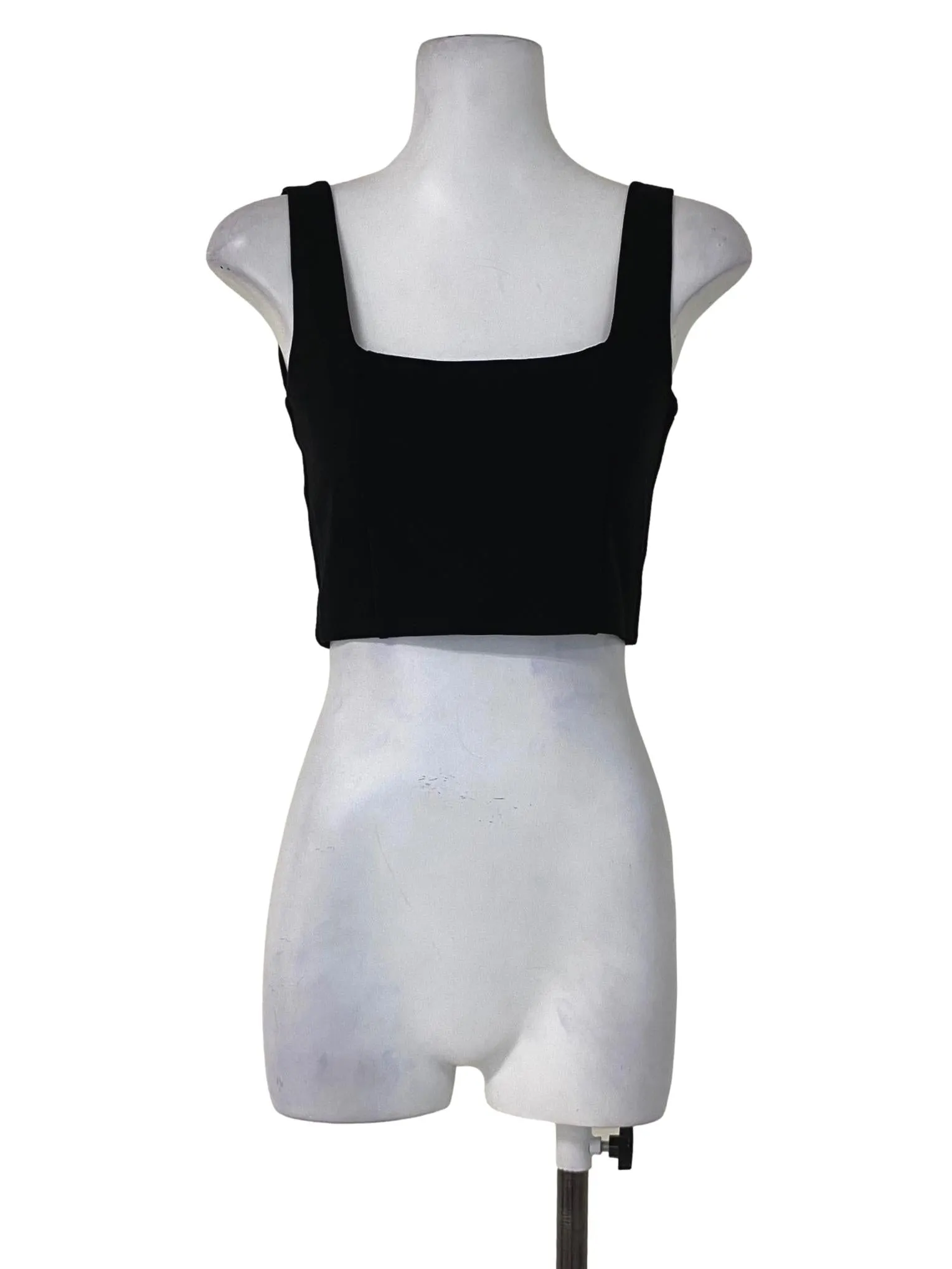 Black Plain Tank Top LB