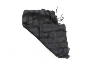 Black Striped Cotton  Dupatta - Scarf