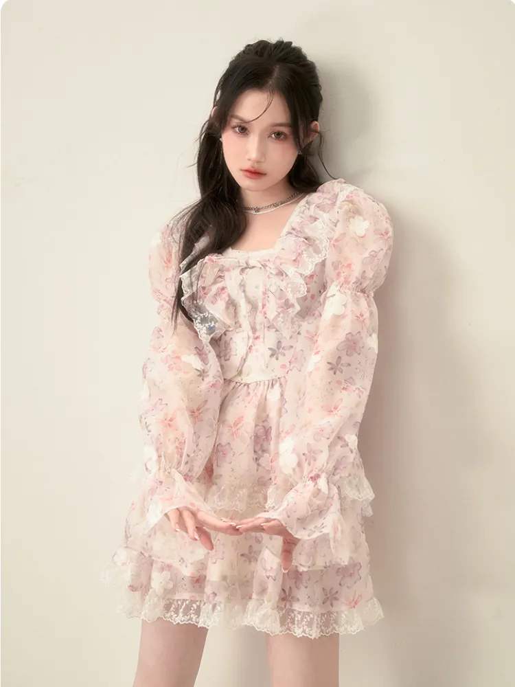 Blossom Reverie Lace Dress