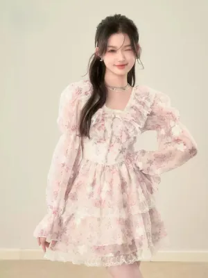 Blossom Reverie Lace Dress
