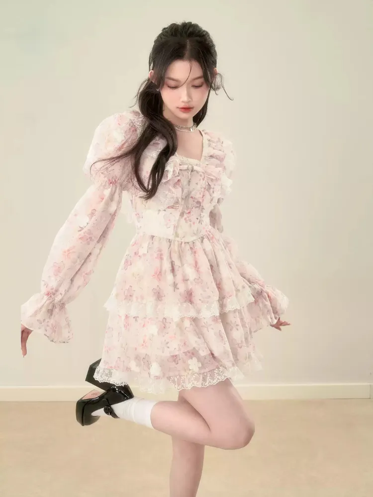 Blossom Reverie Lace Dress
