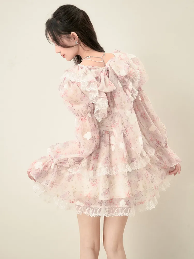 Blossom Reverie Lace Dress